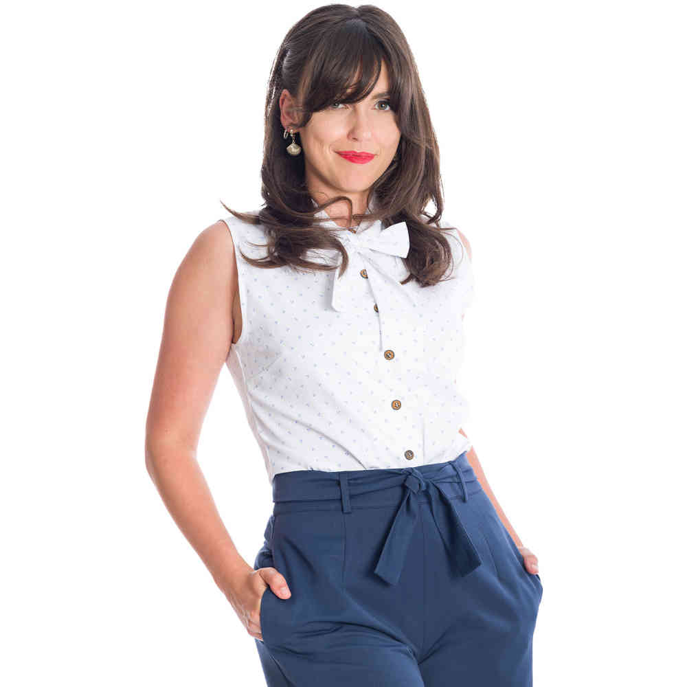 Banned - SEA SCAPE Blouse - Wit